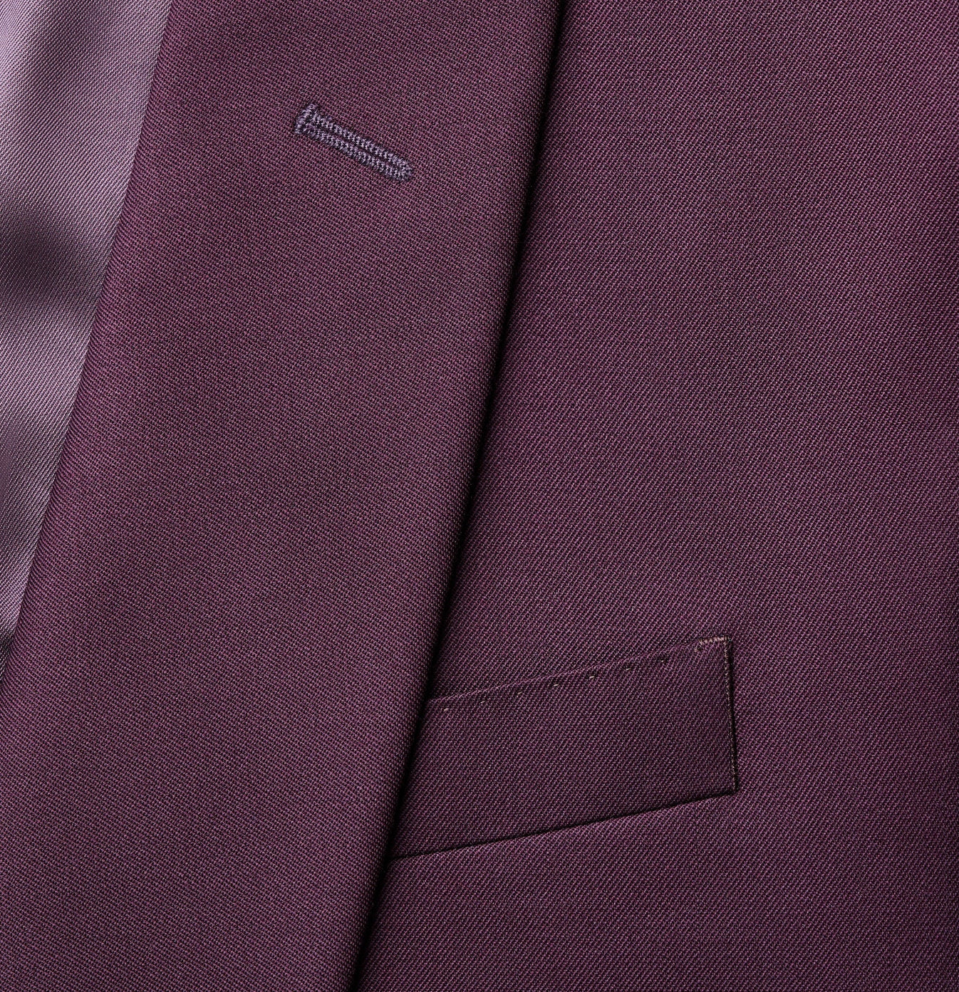 Plum Shawl Tuxedo Jacket