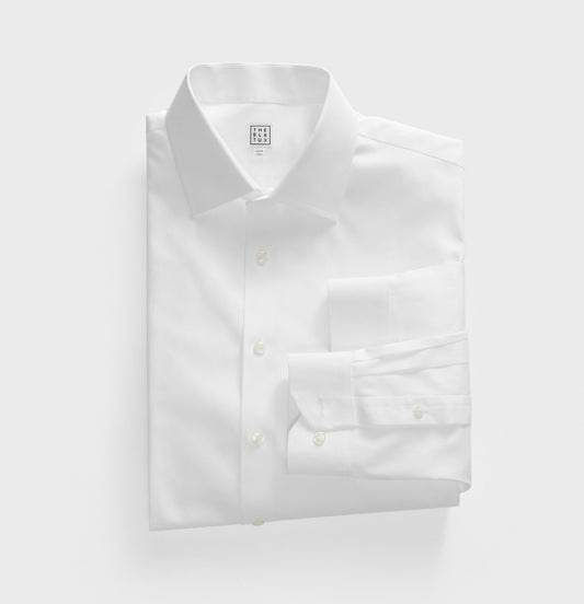 White Point Collar Dress Shirt (4481101004855)