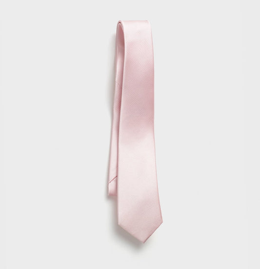 Blush Silk Necktie (4482631467063)