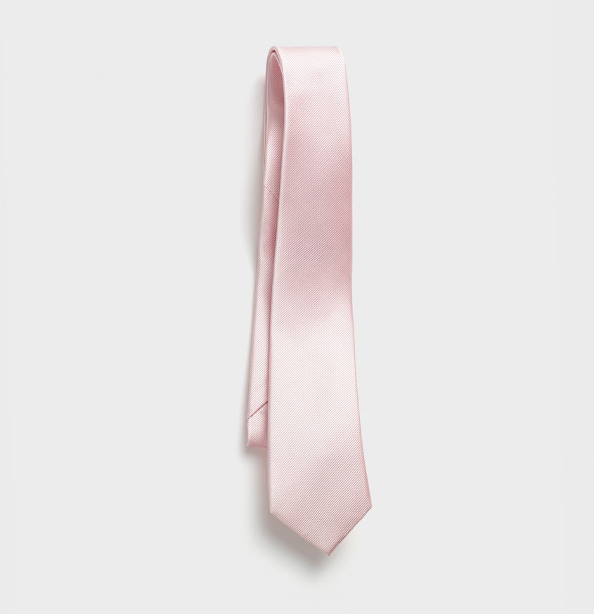 Blush Silk Necktie