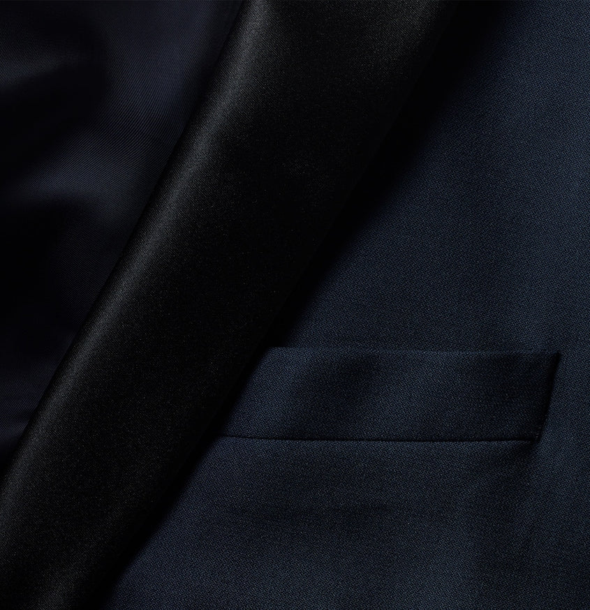 Midnight Blue Shawl Tuxedo Jacket (4481105723447)