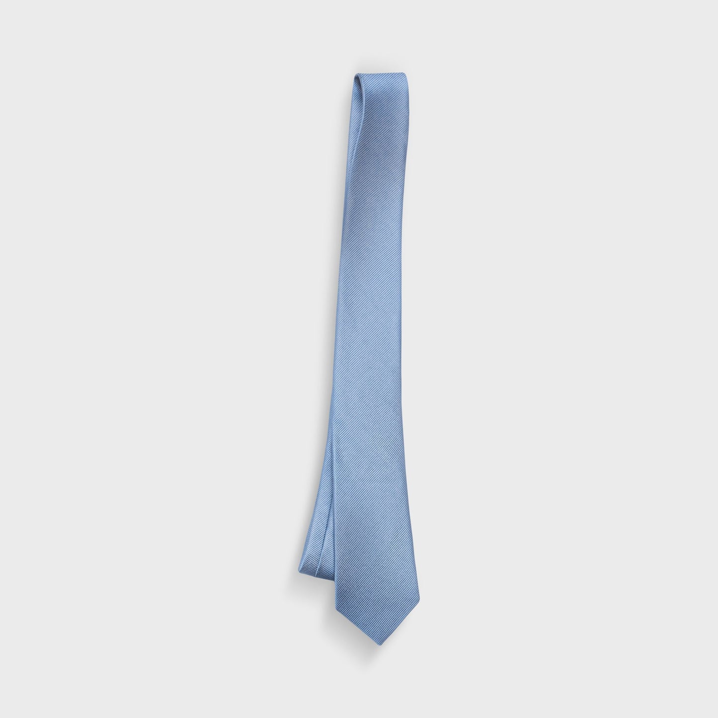 Steel Blue Silk Necktie