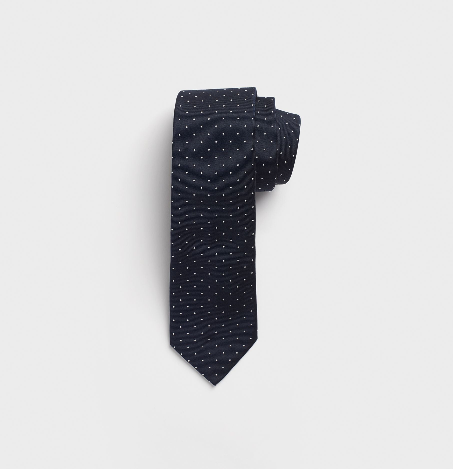 Navy Pindot Silk Necktie – The Black Tux - Buy New