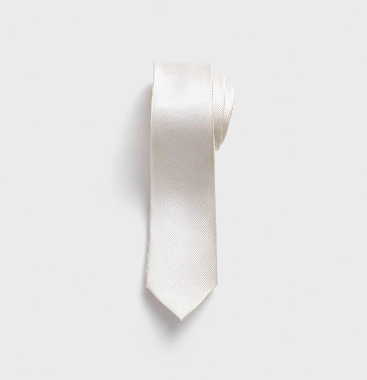 Platinum Silk Necktie